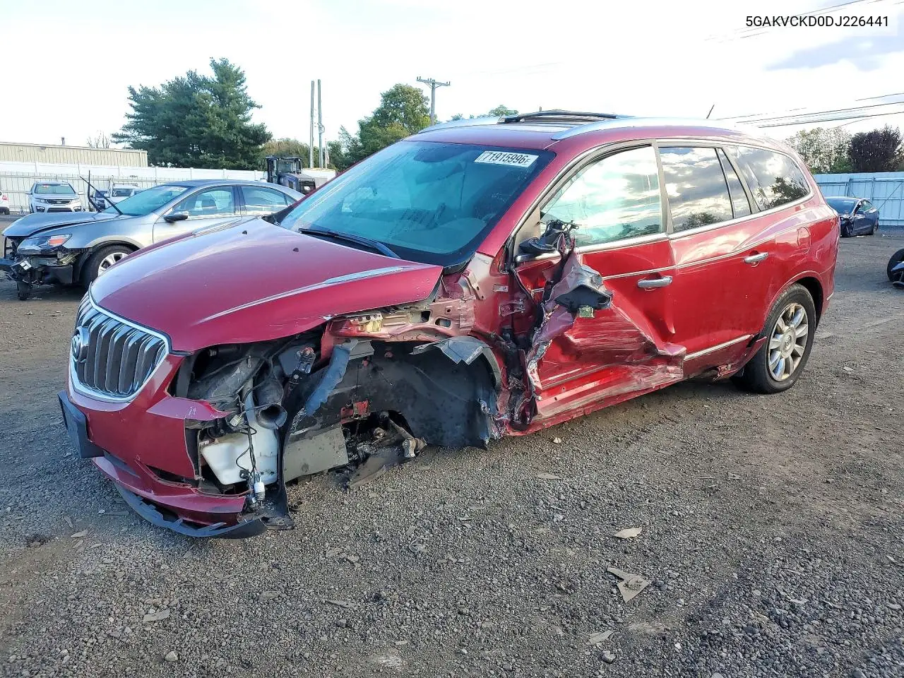 2013 Buick Enclave VIN 5GAKVCKD0DJ226441 фото 1