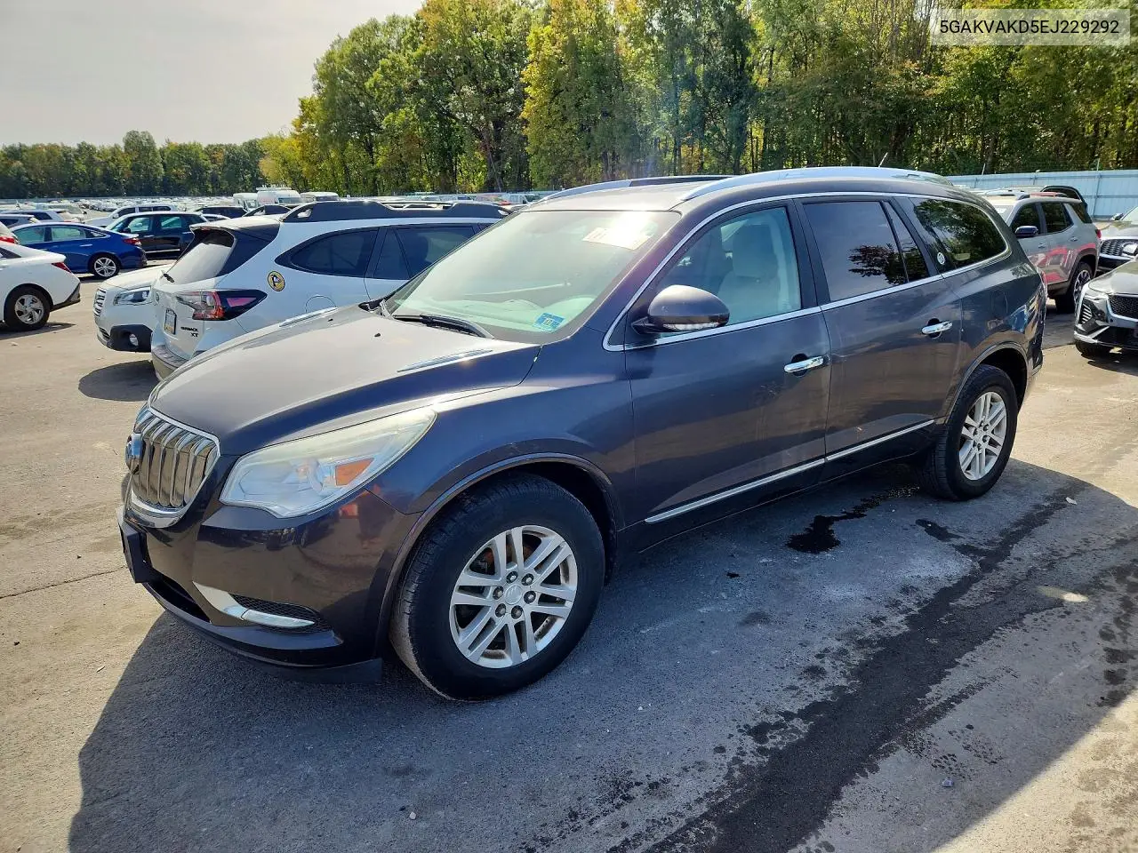 2014 Buick Enclave VIN 5GAKVAKD5EJ229292 фото 1