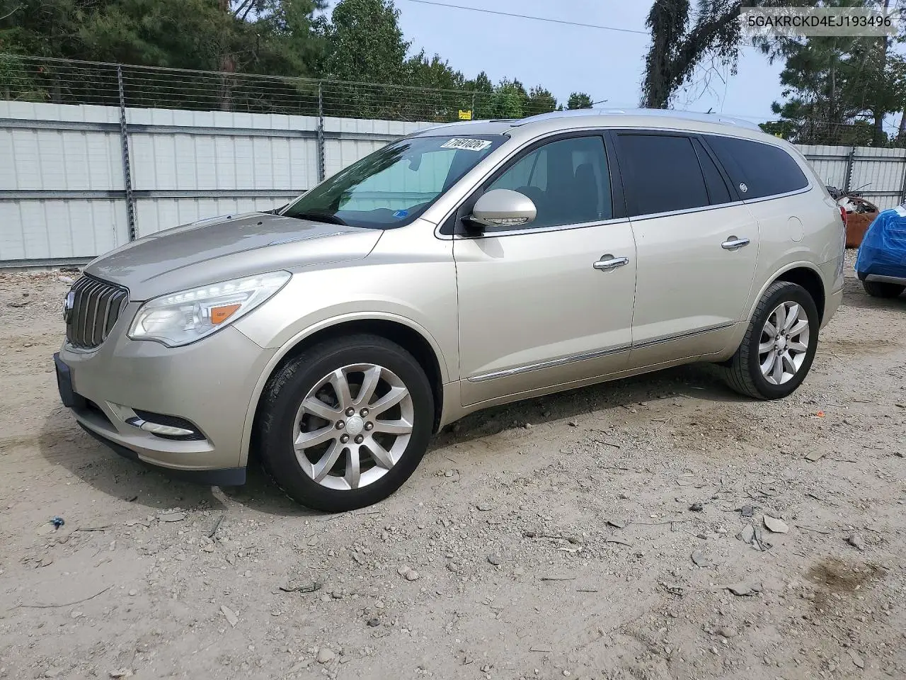 2014 Buick Enclave VIN 5GAKRCKD4EJ193496 фото 1