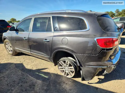 2014 Buick Enclave VIN 5GAKRAKDXEJ219247 фото 2