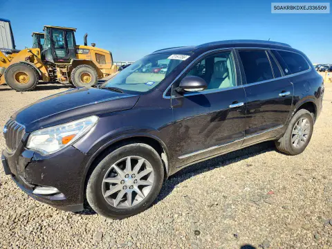 5GAKRBKDXEJ336509 — 2014 Buick Enclave, Сторона, фото до ремонта