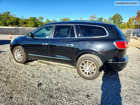2016 Buick Enclave VIN 5GAKRBKD3GJ289651 фото 2