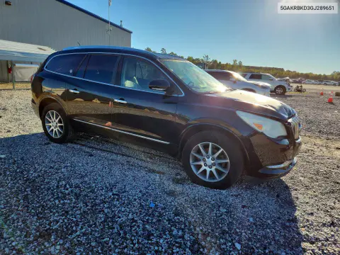 2016 Buick Enclave VIN 5GAKRBKD3GJ289651 фото 4