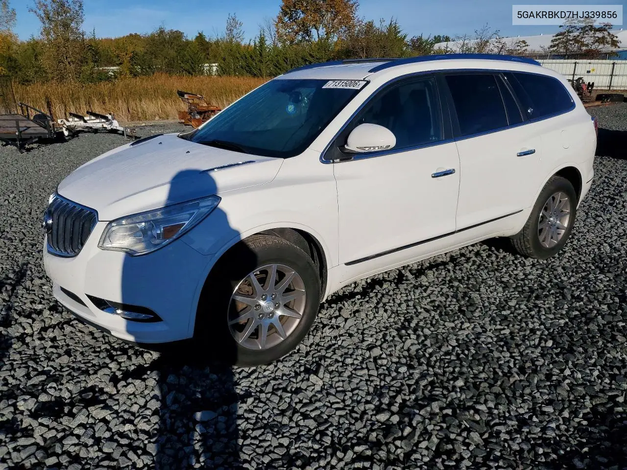 2017 Buick Enclave VIN 5GAKRBKD7HJ339856 фото 1