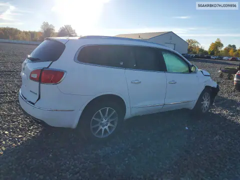 2017 Buick Enclave VIN 5GAKRBKD7HJ339856 фото 3
