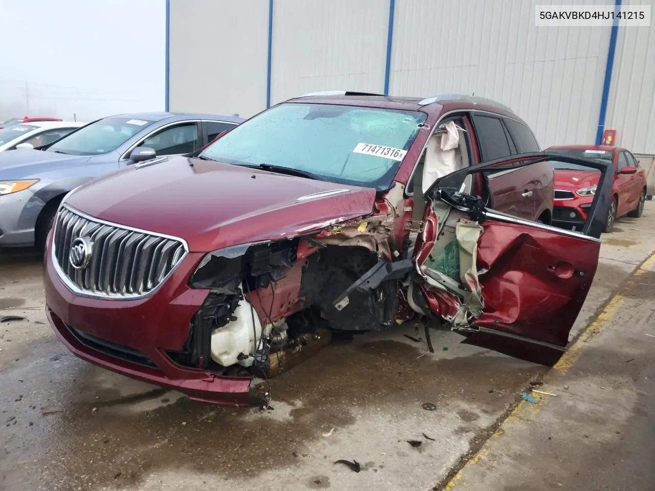 2017 Buick Enclave VIN 5GAKVBKD4HJ141215 фото 1