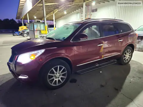 5GAKVBKD9HJ254223 — 2017 Buick Enclave, Передняя часть, фото до ремонта