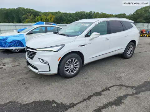 5GAERCKW2NJ150497 — 2022 Buick Enclave, Механические повреждения, фото до ремонта