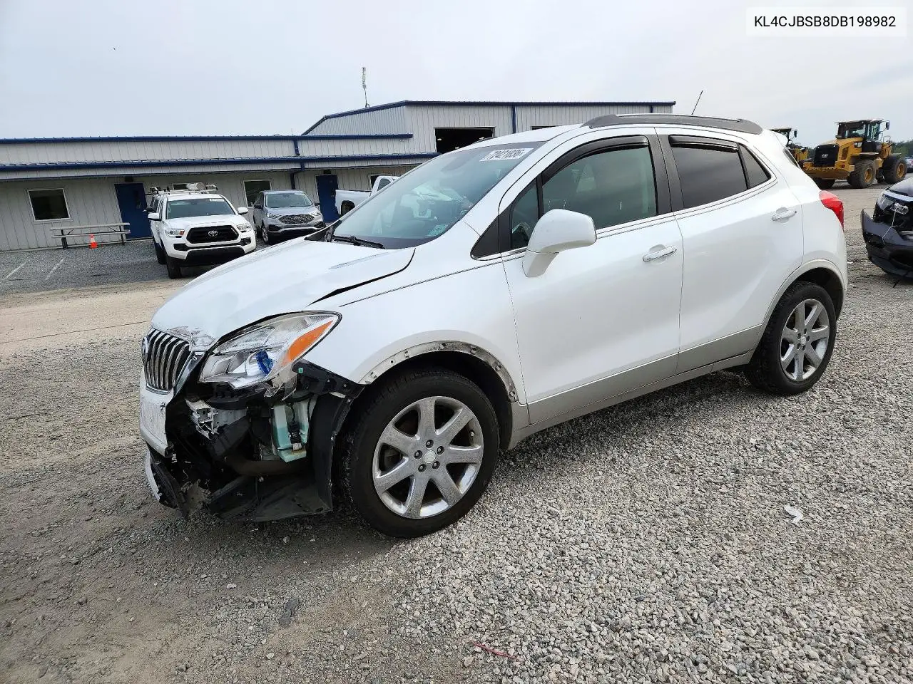 2013 Buick Encore Convenience VIN KL4CJBSB8DB198982 фото 1