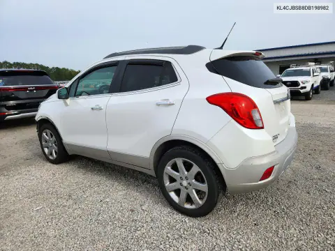 2013 Buick Encore Convenience VIN KL4CJBSB8DB198982 фото 2