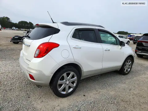 2013 Buick Encore Convenience VIN KL4CJBSB8DB198982 фото 3