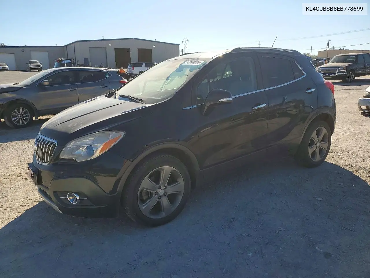 2014 Buick Encore Convenience VIN KL4CJBSB8EB778699 фото 1