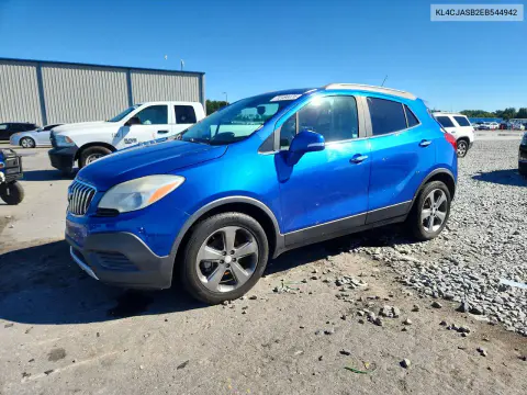 KL4CJASB2EB544942 — 2014 Buick Encore, Задняя часть, фото до ремонта