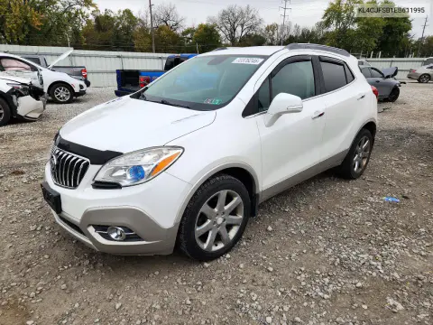 KL4CJFSB1EB611995 — 2014 Buick Encore, Передняя часть, фото до ремонта