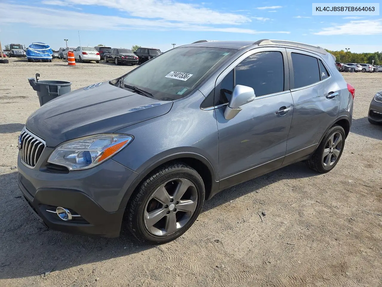 2014 Buick Encore Convenience VIN KL4CJBSB7EB664063 фото 1