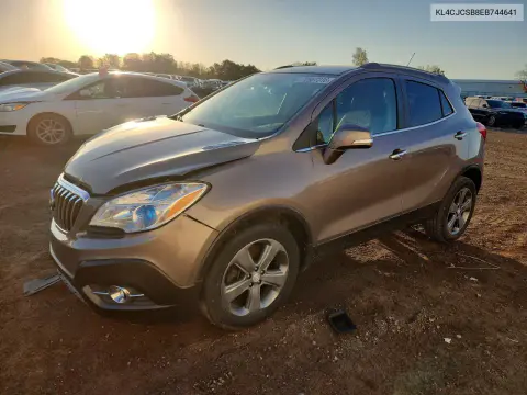 KL4CJCSB8EB744641 — 2014 Buick Encore, Передняя часть, фото до ремонта