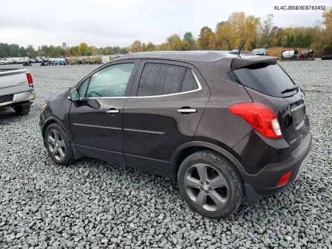 2014 Buick Encore Convenience VIN KL4CJBSBXEB783452 фото 2