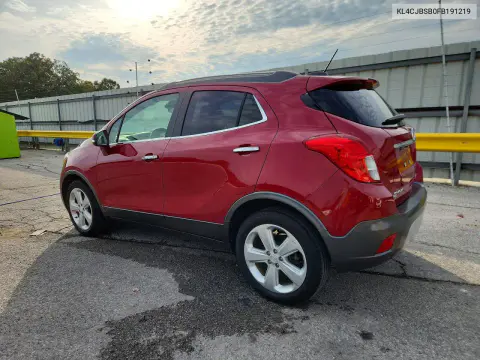 2015 Buick Encore Convenience VIN KL4CJBSB0FB191219 фото 2