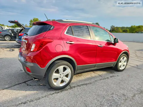 2015 Buick Encore Convenience VIN KL4CJBSB0FB191219 фото 3