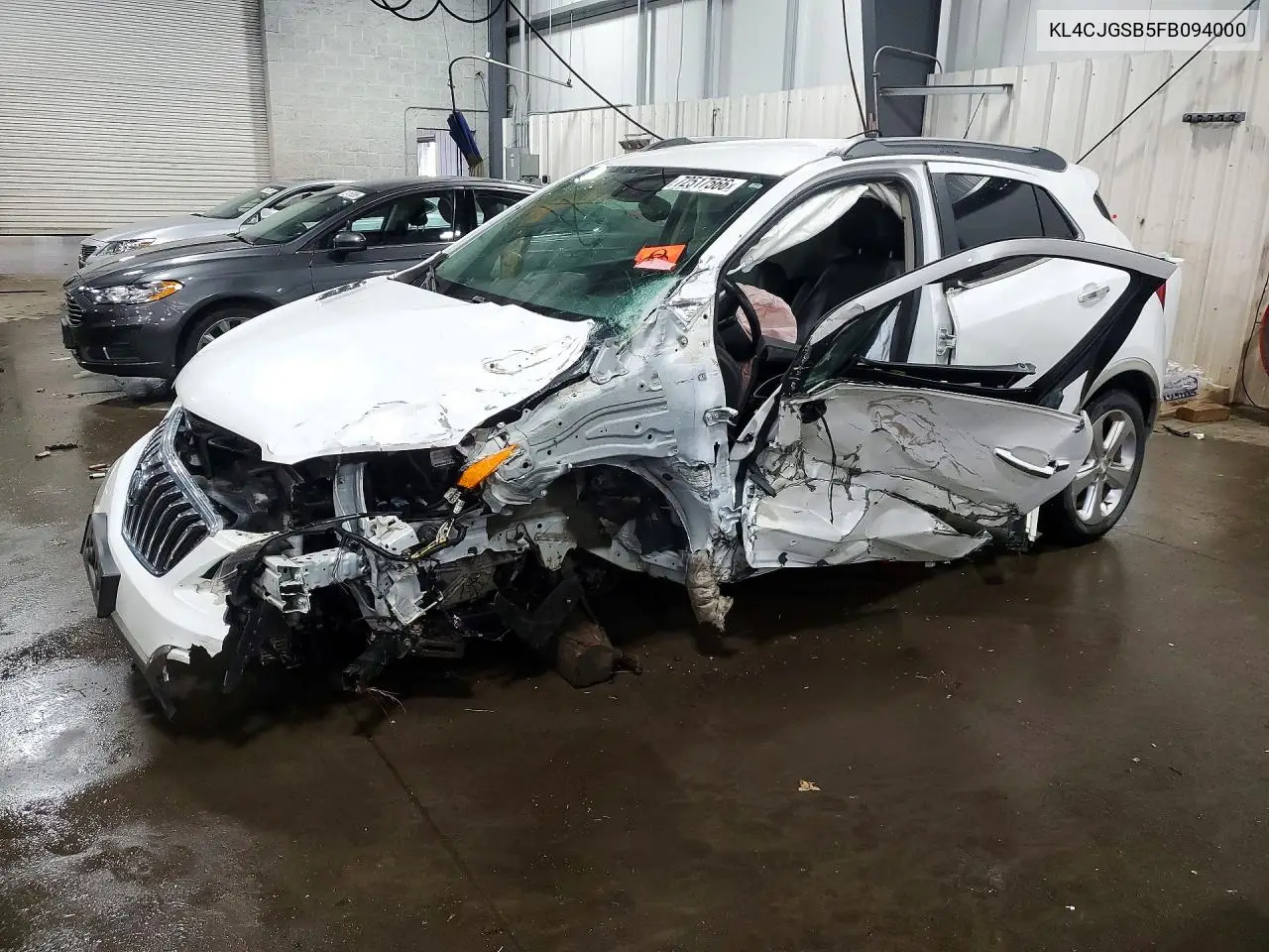 2015 Buick Encore VIN KL4CJGSB5FB094000 фото 1