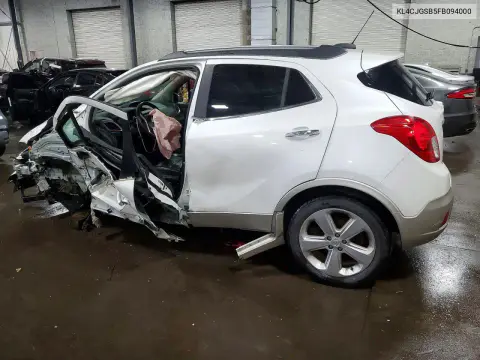 2015 Buick Encore VIN KL4CJGSB5FB094000 фото 2