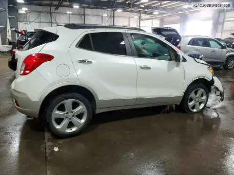 2015 Buick Encore VIN KL4CJGSB5FB094000 фото 3