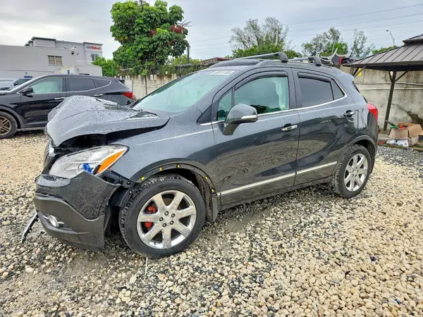 KL4CJCSB8GB649287 — 2016 Buick Encore, Передняя часть (Front End), фото до ремонта