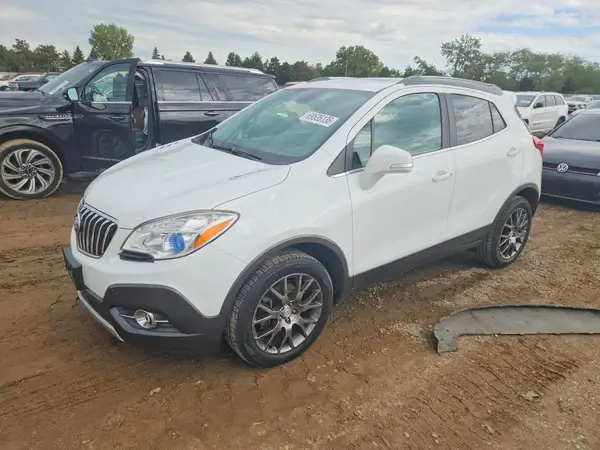 KL4CJ2SM7GB565361 — 2016 Buick Encore, Задняя часть (Rear End), фото до ремонта