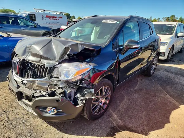 KL4CJ2SMXGB596345 — 2016 Buick Encore, Передняя часть (Front End), фото до ремонта
