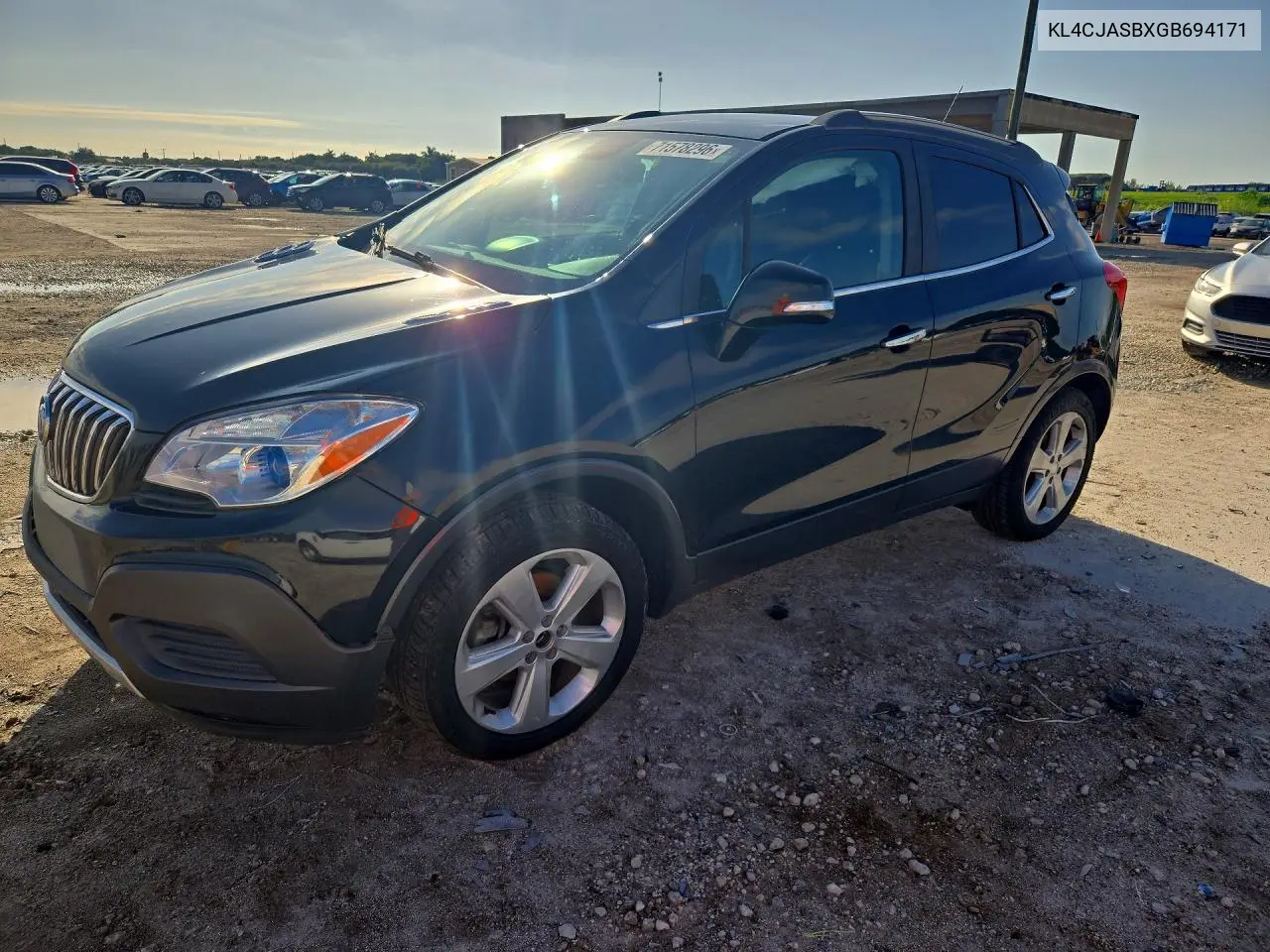 2016 Buick Encore VIN KL4CJASBXGB694171 фото 1