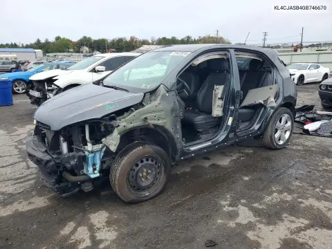 KL4CJASB4GB746670 — 2016 Buick Encore, Передняя часть, фото до ремонта