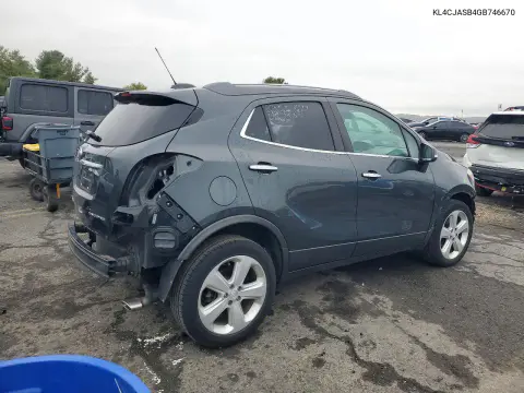 2016 Buick Encore VIN KL4CJASB4GB746670 фото 3