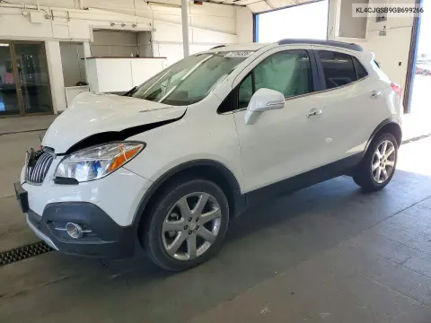 KL4CJGSB9GB699266 — 2016 Buick Encore, Передняя часть, фото до ремонта