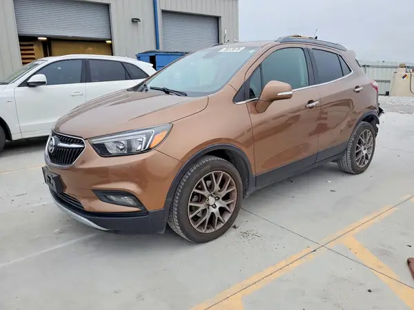 KL4CJ1SB9HB057676 — 2017 Buick Encore, Задняя часть (Rear End), фото до ремонта