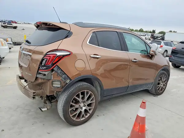 KL4CJ1SB9HB057676 — 2017 Buick Encore, фото 3 с аукциона Copart, Задняя часть