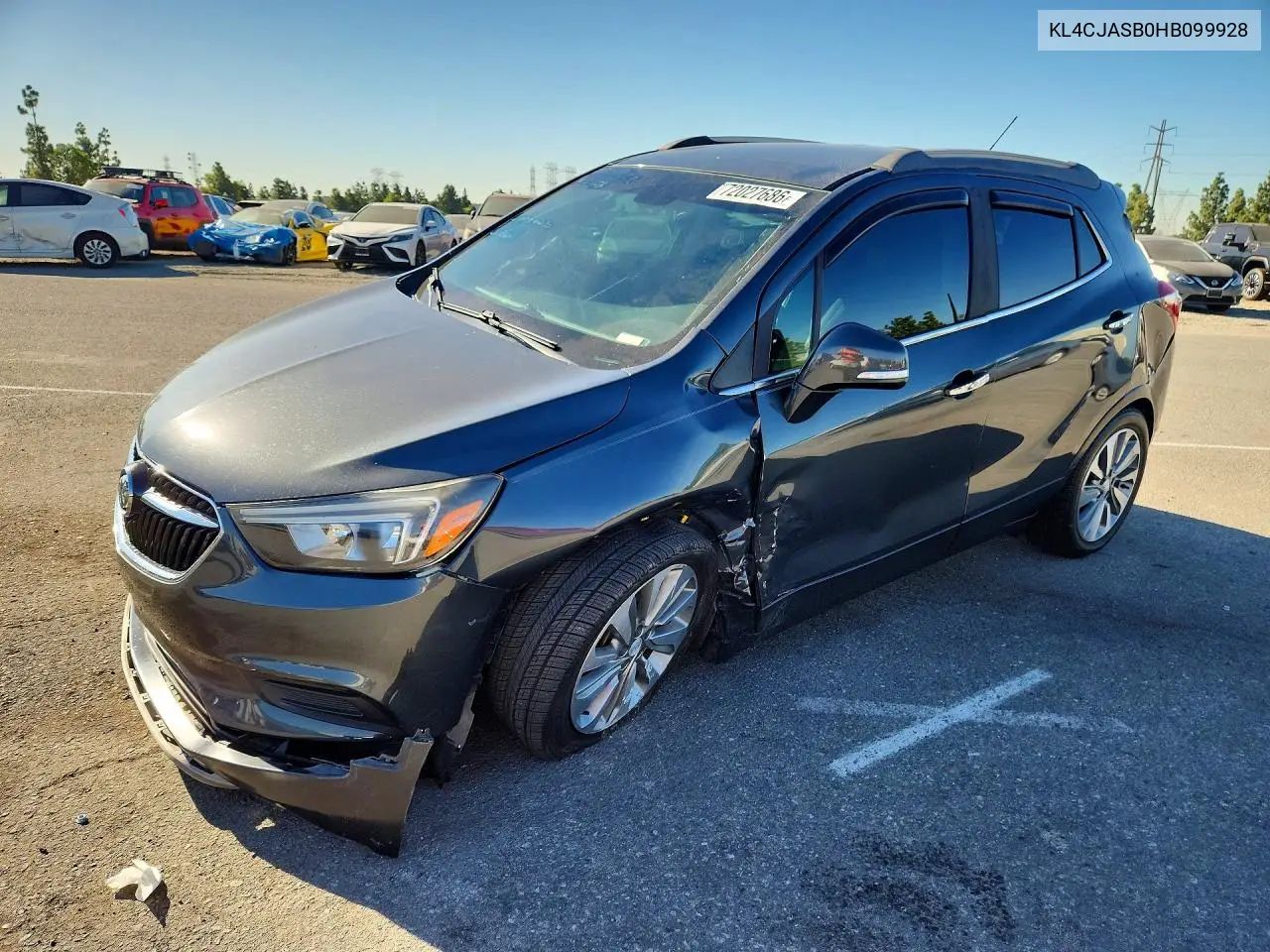 2017 Buick Encore Preferred VIN KL4CJASB0HB099928 фото 1
