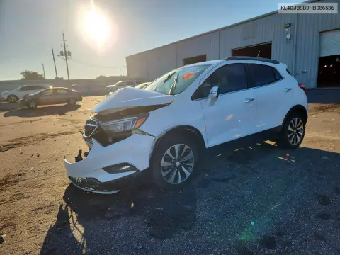 KL4CJBSB9HB086536 — 2017 Buick Encore, Передняя часть, фото до ремонта