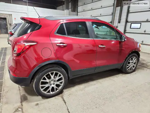 KL4CJ1SBXHB117464 — 2017 Buick Encore, фото 3 с аукциона Copart 15.10.2026, Передняя часть