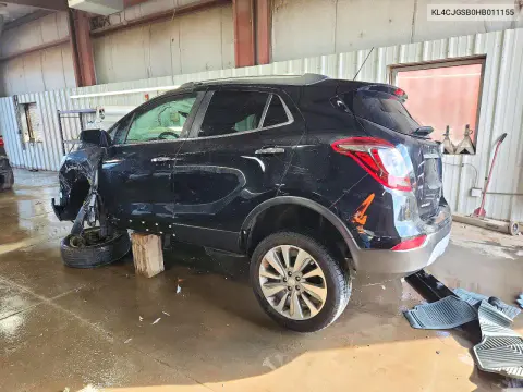 2017 Buick Encore Essence VIN KL4CJGSB0HB011155 фото 2