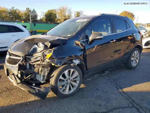 KL4CJESB8HB129913 — 2017 Buick Encore, Передняя часть, фото до ремонта