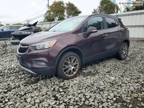 KL4CJ2SB1HB069374 — 2017 Buick Encore, Мелкие вмятины и царапины, фото до ремонта