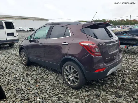 2017 Buick Encore Sport Touring VIN KL4CJ2SB1HB069374 фото 2