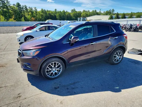 KL4CJ2SB0JB542283 — 2018 Buick Encore, Передняя часть (Front End), фото до ремонта