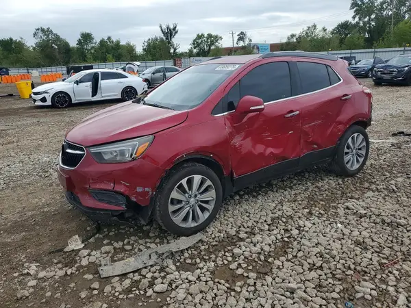 KL4CJASB0JB577593 — 2018 Buick Encore, Задняя часть (Rear End), фото до ремонта