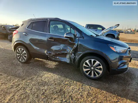 KL4CJFSM2JB609409 — 2018 Buick Encore, фото 4 с аукциона Copart, Боковая часть