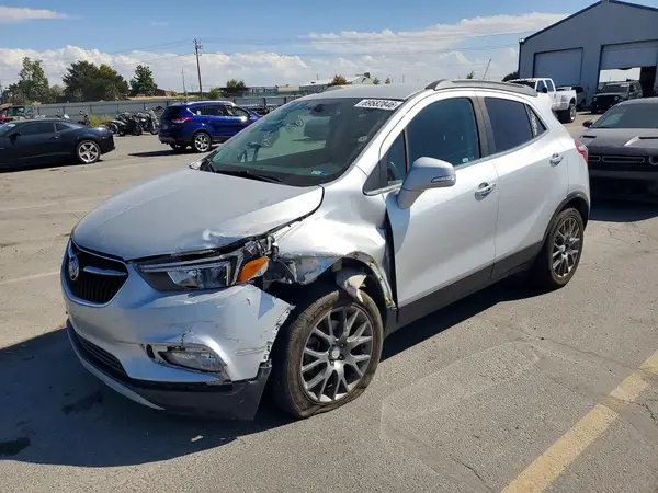 KL4CJ2SB2KB812812 — 2019 Buick Encore, Передняя часть (Front End), фото до ремонта