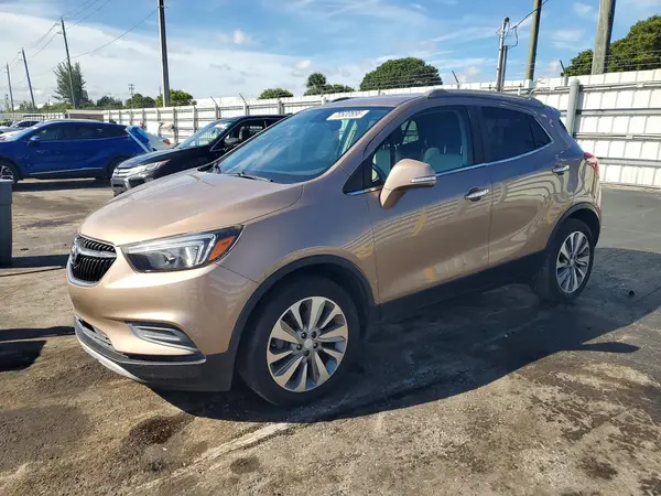 KL4CJASB8KB718752 — 2019 Buick Encore, Передняя часть (Front End), фото до ремонта