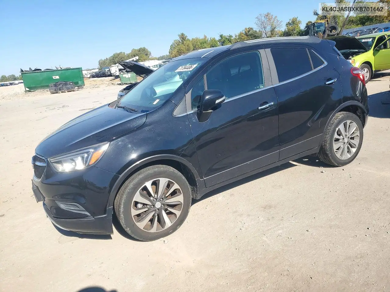 2019 Buick Encore Preferred VIN KL4CJASBXKB701662 фото 1