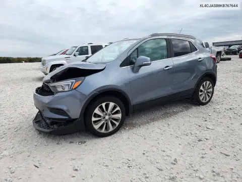 KL4CJASB8KB767644 — 2019 Buick Encore, Передняя часть, фото до ремонта