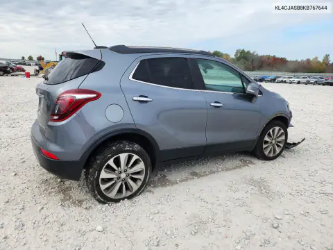 2019 Buick Encore Preferred VIN KL4CJASB8KB767644 фото 3